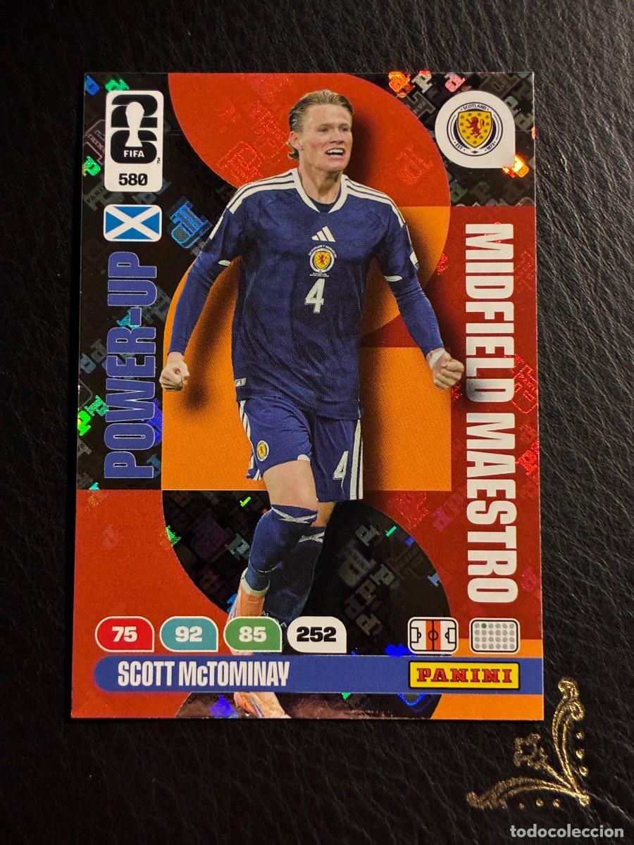 Cromos de f&uacute;tbol: 580 SCOTT McTOMINAY ESCOCIA MIDFIELD MAESTRO FIFA WORLD CUP ADRENALYN MUNDIAL 2026 26 PANINI