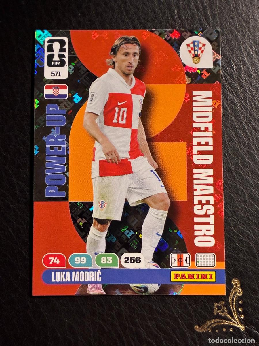 Cromos de f&uacute;tbol: 571 LUKA MODRIC CROACIA MIDFIELD MAESTRO FIFA WORLD CUP ADRENALYN MUNDIAL 2026 26 PANINI