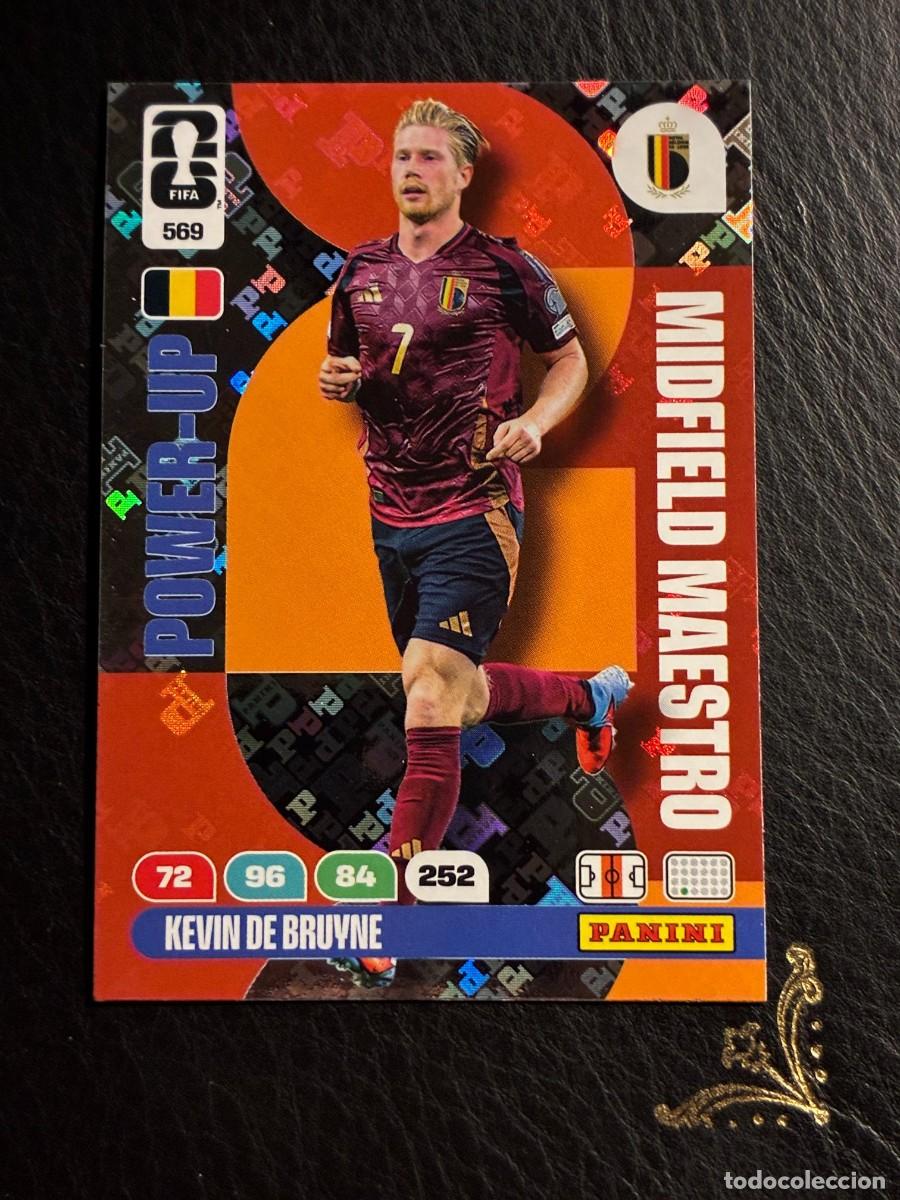 Cromos de f&uacute;tbol: 569 KEVIN DE BRUYNE BELGICA MIDFIELD MAESTRO FIFA WORLD CUP ADRENALYN MUNDIAL 2026 26 PANINI