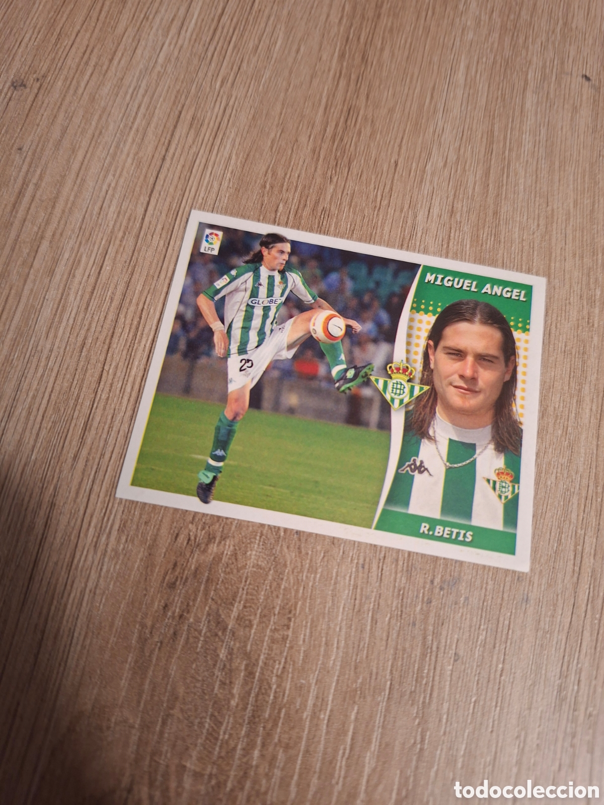 Cromos de f&uacute;tbol: Miguel Angel Beris 06-07 liga este
