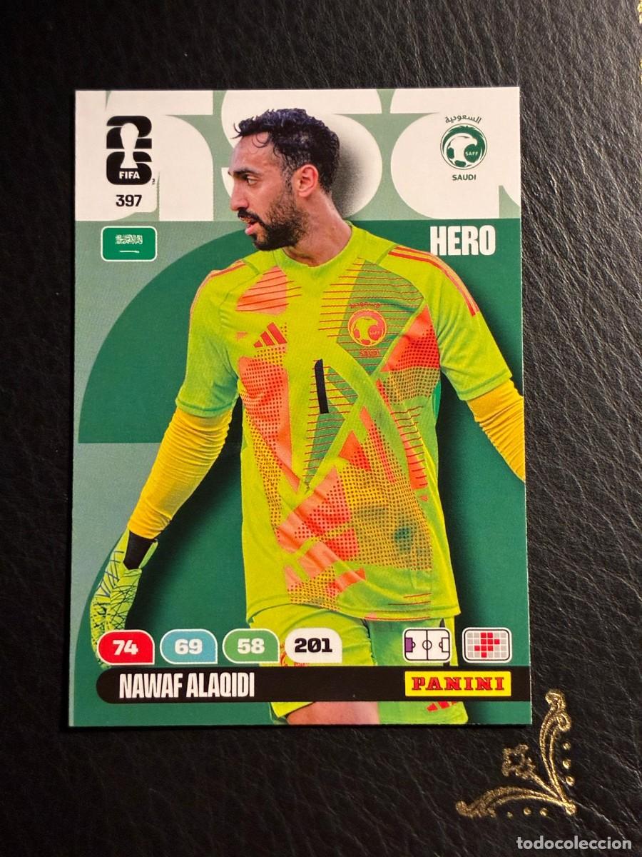 Cromos de f&uacute;tbol: 397 NAWAF ALAQIDI ARABIA SAUDI FIFA WORLD CUP ADRENALYN MUNDIAL 2026 26 PANINI