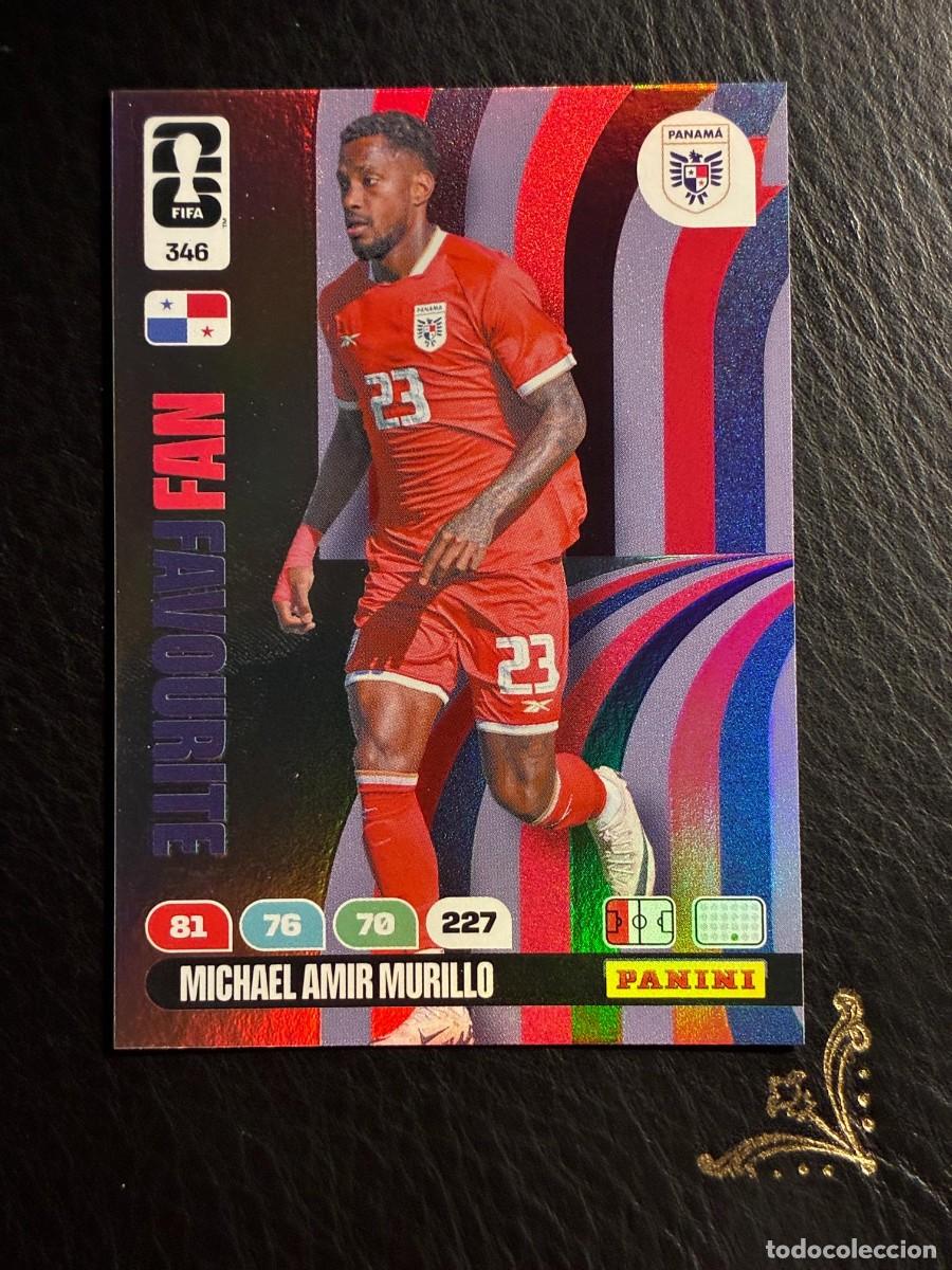 Cromos de f&uacute;tbol: 346 MICHAEL AMIR MURILLO PANAMA FAN FAVOURITE FIFA WORLD CUP ADRENALYN MUNDIAL 2026 26 PANINI