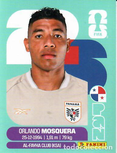 Cromos de f&uacute;tbol: CROMO PANINI MUNDIAL WORLD CUP 2026 - PAN2 PAN 2 - MOSQUERA - PANAM&Aacute;