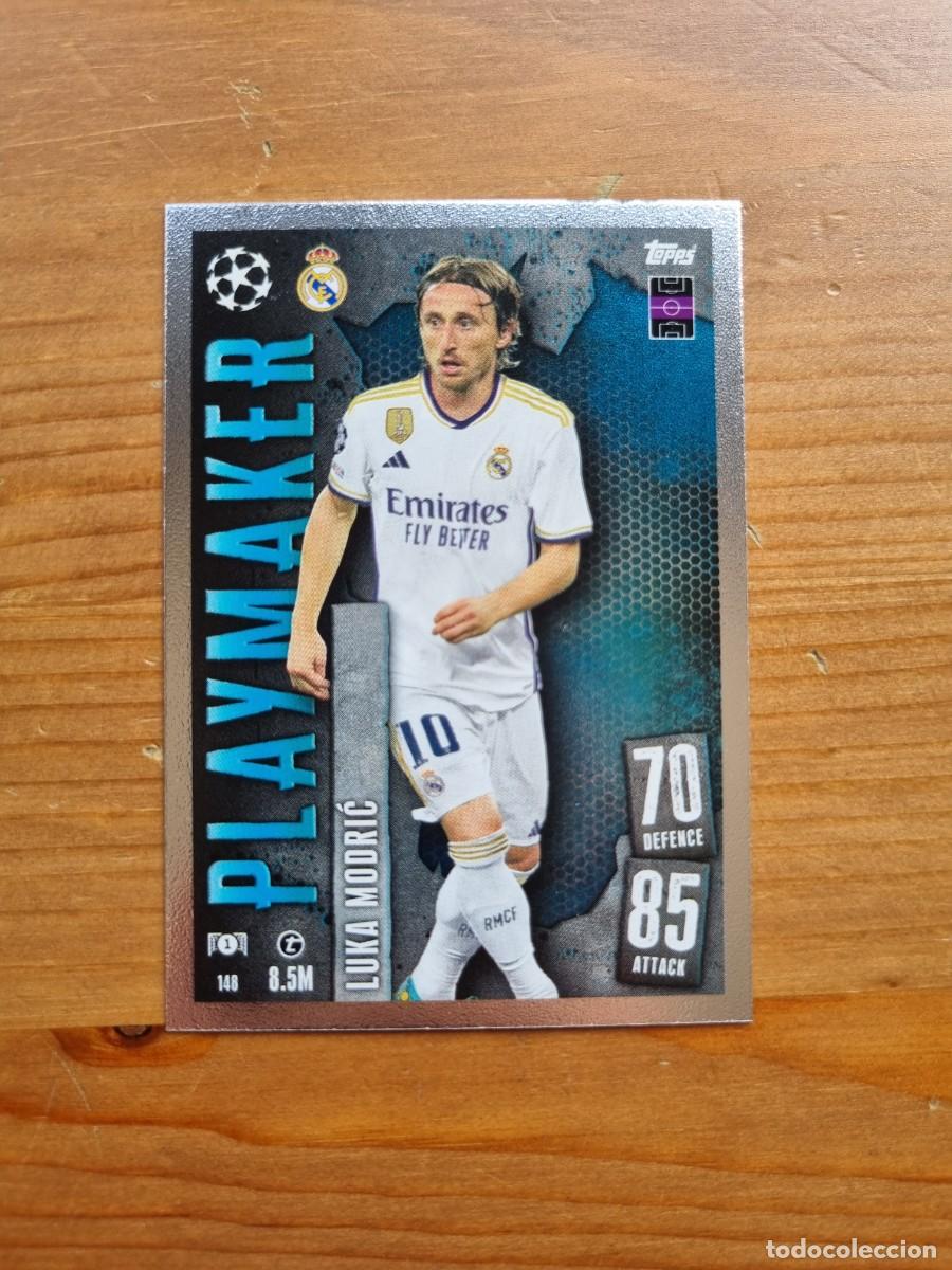 Cromos de f&uacute;tbol: 148 MODRIC (Real Madrid CF) PLAYMAKER. Match Attax 2023 2024 23 24 (Topps)