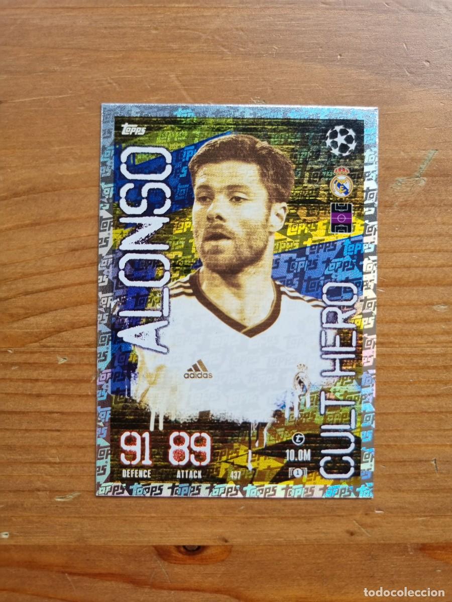 Cromos de f&uacute;tbol: 437 Xabi ALONSO (Real Madrid CF) CULT HERO. Match Attax 2023 2024 23 24 (Topps)