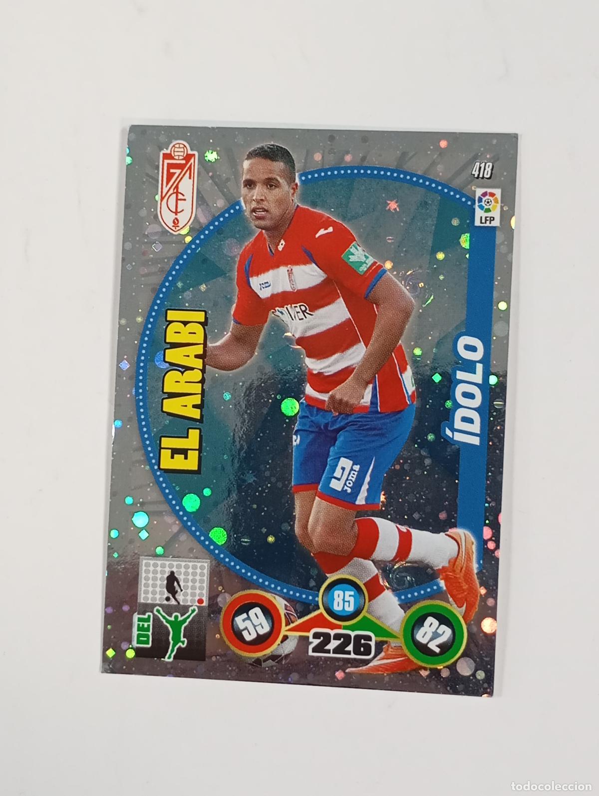 Cromos de f&uacute;tbol: CROMO TARJETA ADRENALYN. LIGA 2014-15. El Arabi. Granada. TDKP29Y