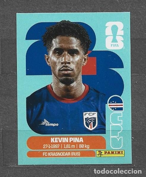 Cromos de f&uacute;tbol: Mundial 2026 - Kevin Pina - N&deg; 10 - Cabo Verde