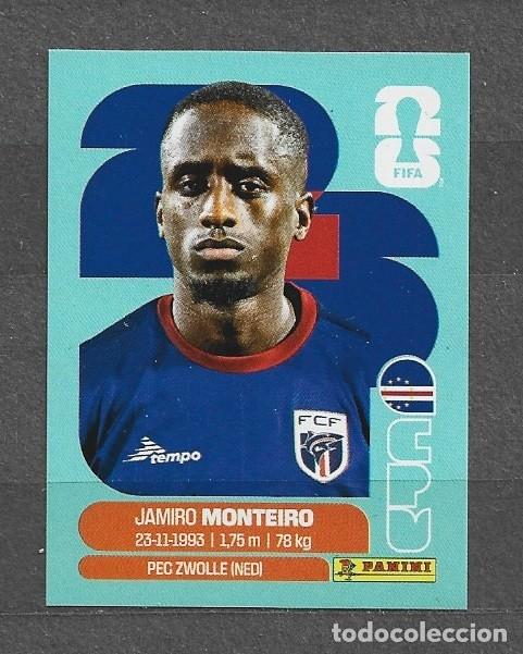 Cromos de f&uacute;tbol: Mundial 2026 - Jamiro Monteiro - N&deg; 12 - Cabo Verde