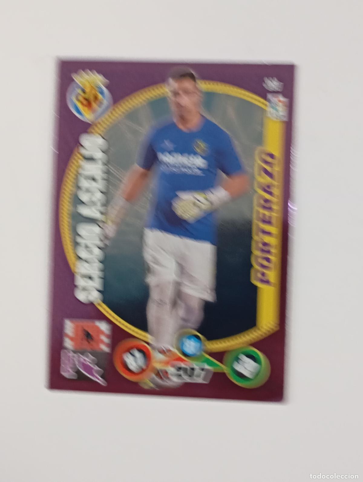Cromos de f&uacute;tbol: CROMO TARJETA ADRENALYN. LIGA 2014-15. Asenjo. Villarreal TDKP29Y