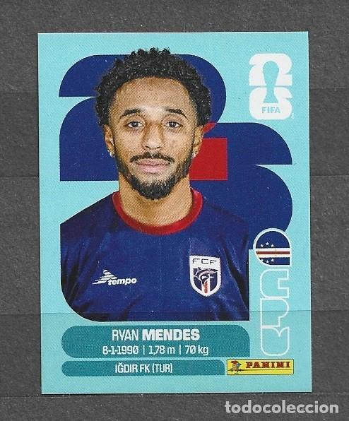 Cromos de f&uacute;tbol: Mundial 2026 - Ryan Mendes - N&deg; 17 - Cabo Verde