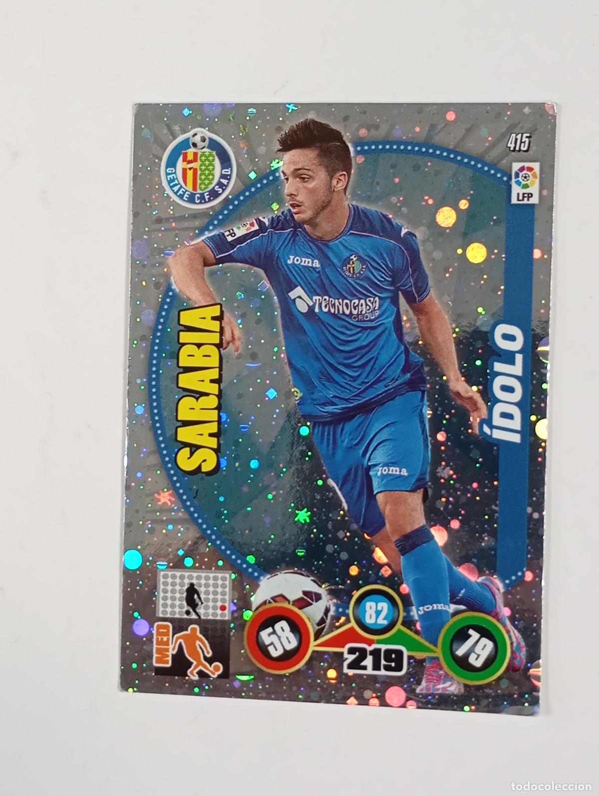 Cromos de f&uacute;tbol: CROMO TARJETA ADRENALYN. LIGA 2014-15. TDKP29Y