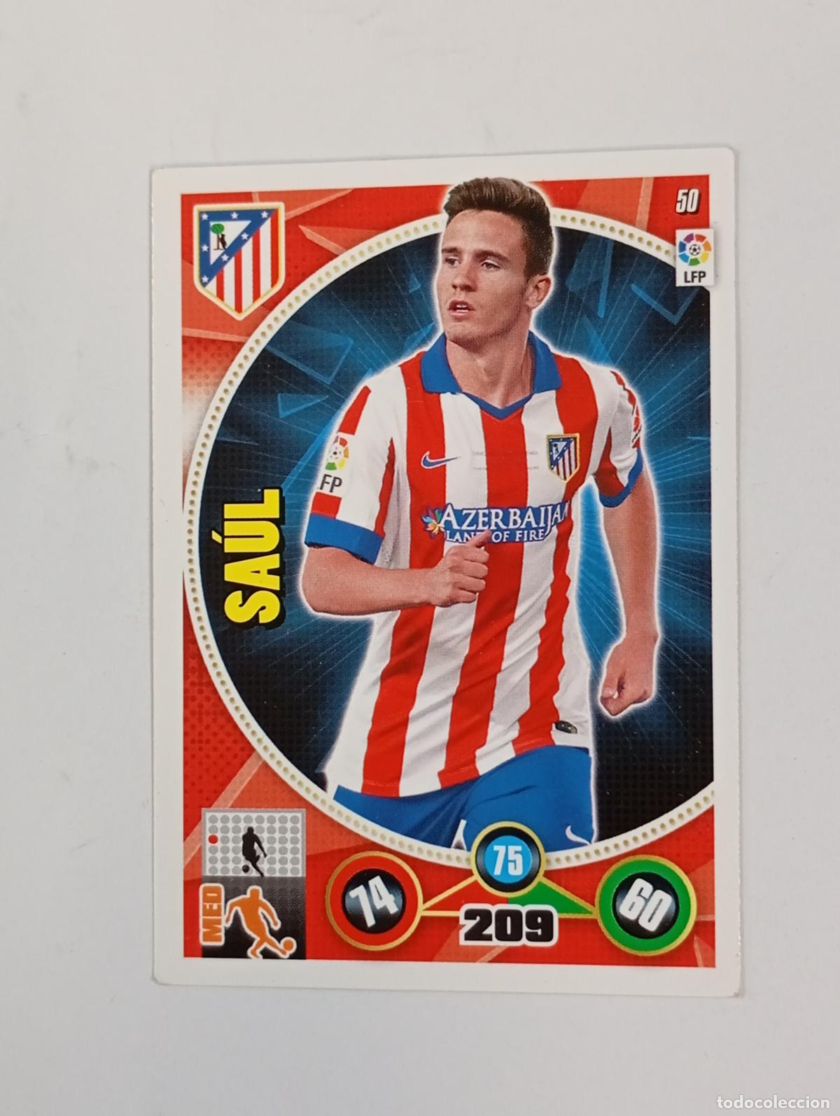 Cromos de f&uacute;tbol: CROMO TARJETA ADRENALYN. LIGA 2014-15. TDKP29Y