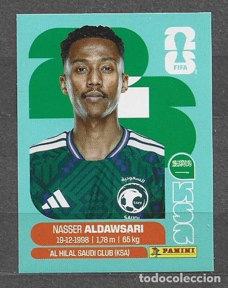 Cromos de f&uacute;tbol: Mundial 2026 - Nasser Aldawsari - N&deg; 12 - Saud&iacute; Arabia