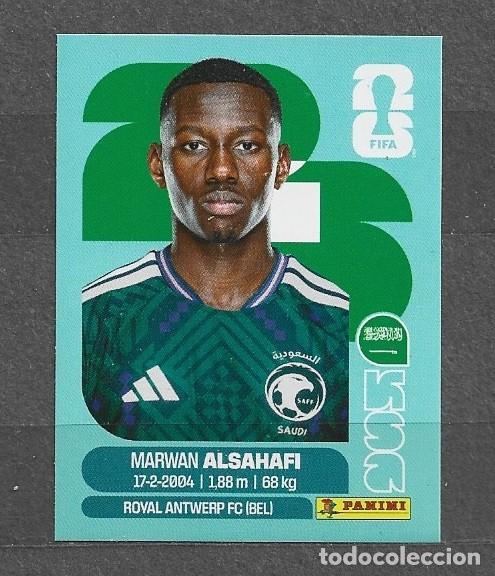 Cromos de f&uacute;tbol: Mundial 2026 - Marwan Alsahafi - N&deg; 15 - Saud&iacute; Arabia