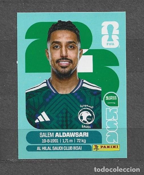 Cromos de f&uacute;tbol: Mundial 2026 - Salem Aldawsari - N&deg; 16 - Saud&iacute; Arabia