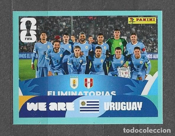 Cromos de f&uacute;tbol: Mundial 2026 - Equipo - N&deg; 13 - Uruguay