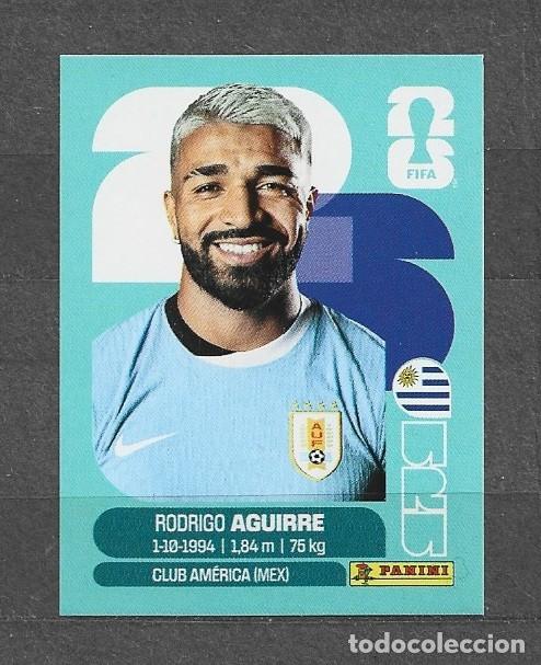 Cromos de f&uacute;tbol: Mundial 2026 - Rodrigo Agirre - N&deg; 19 - Uruguay
