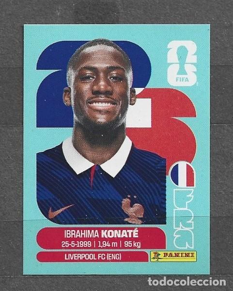 Cromos de f&uacute;tbol: Mundial 2026 - Ibrahima Konat&eacute; - N&deg; 6 - Francia