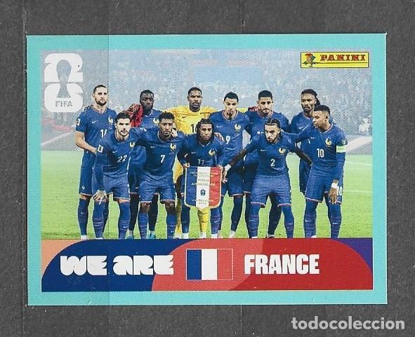 Cromos de f&uacute;tbol: Mundial 2026 - Equipo - N&deg; 13 - Francia
