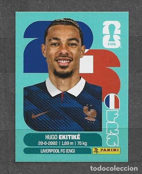 Cromos de f&uacute;tbol: Mundial 2026 - Hugo Ekitik&eacute; - N&deg; 19 - Francia