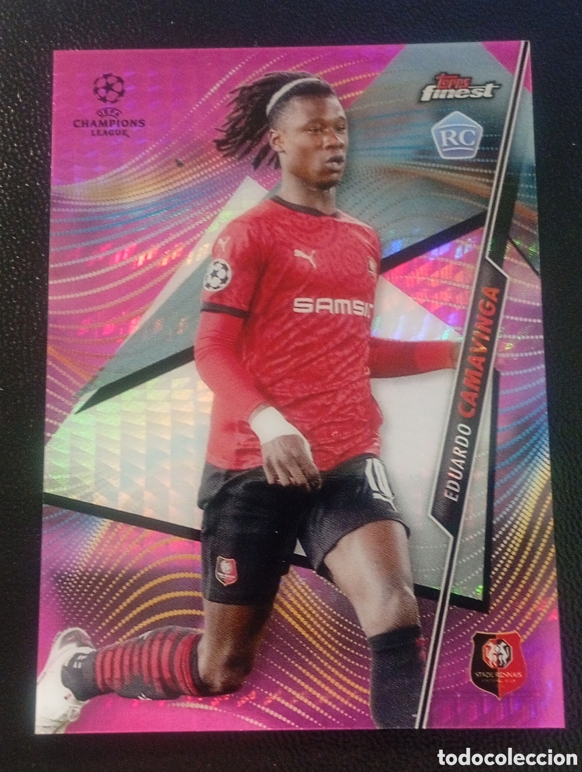 Cromos de f&uacute;tbol: 71 rookie numerada /125 CAMAVINGA RENNAIS REAL MADRID TOPPS FINEST CHROME 2020 2021 20 21 CARDS