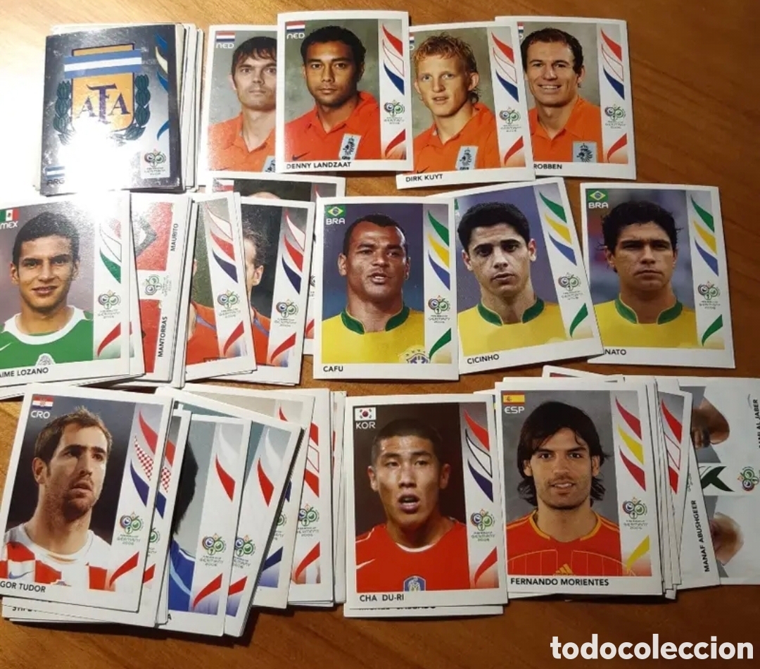 Cromos de f&uacute;tbol: Cromos MUNDIAL ALEMANIA 2006 | PANINI