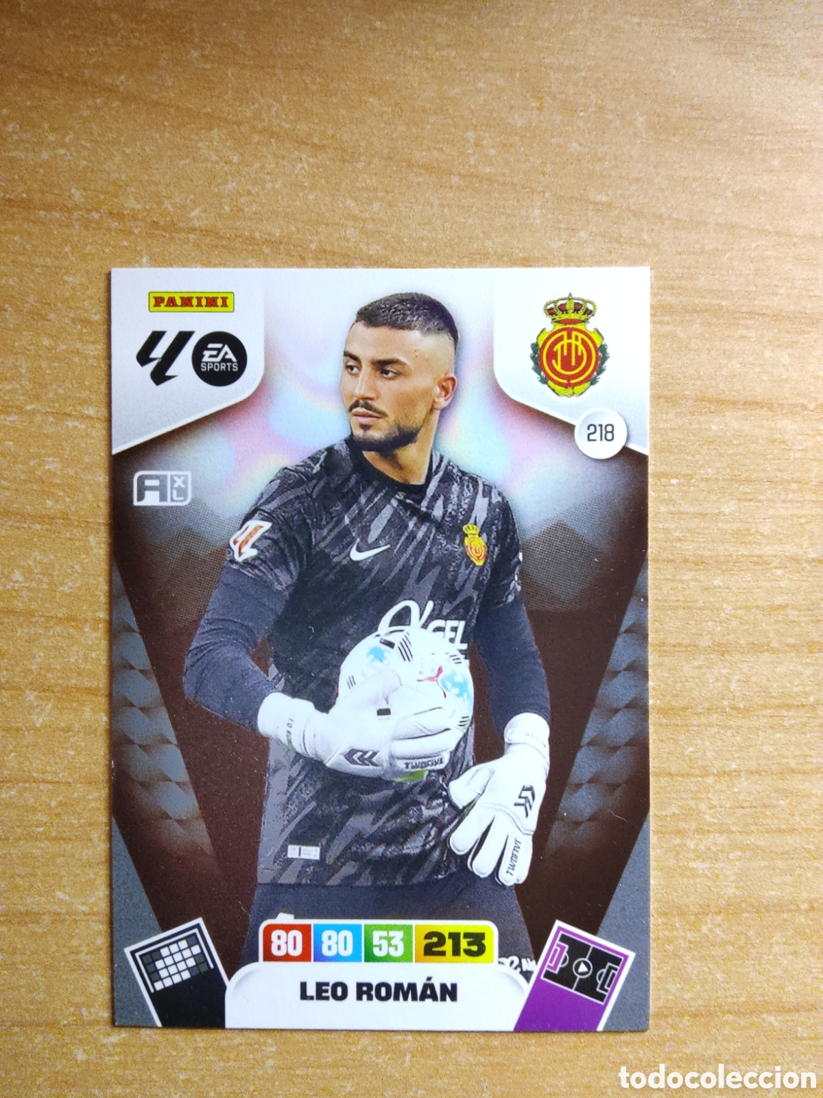 Cromos de f&uacute;tbol: 218 LEO ROMAN MALLORCA ADRENALYN XL LIGA 2025 2026