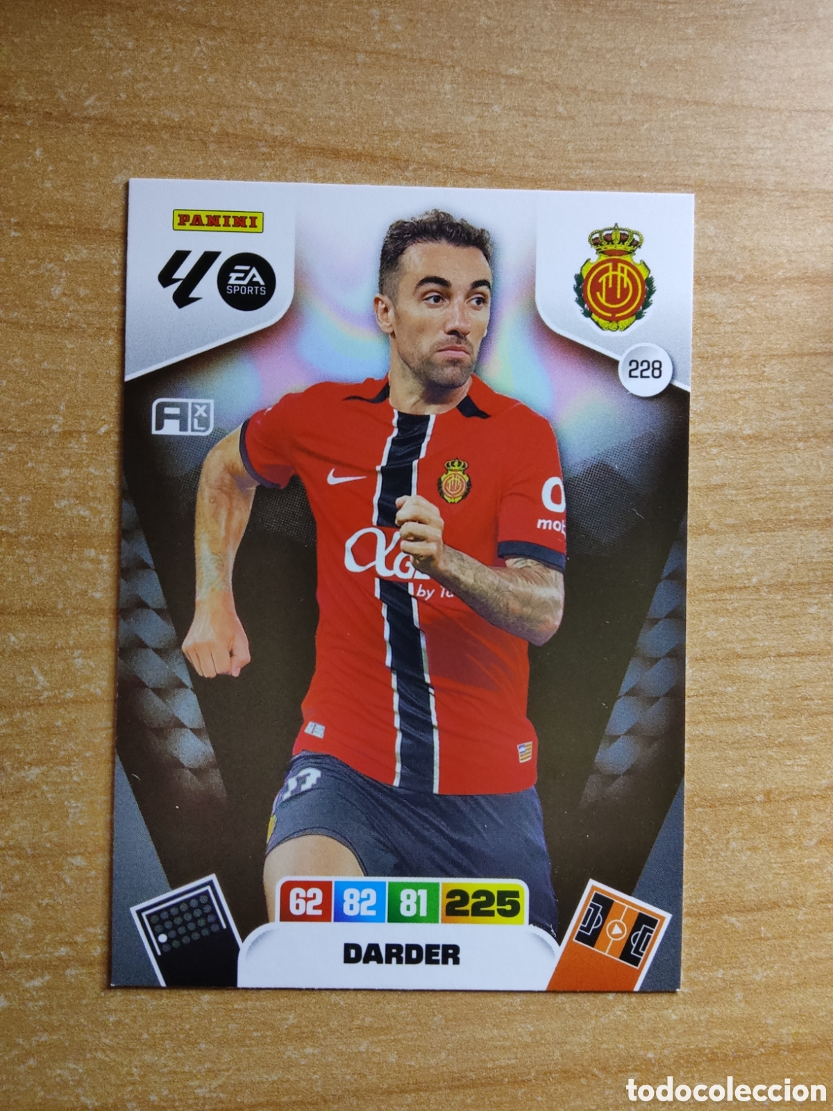 Cromos de f&uacute;tbol: 228 DARDER MALLORCA ADRENALYN XL LIGA 2025 2026