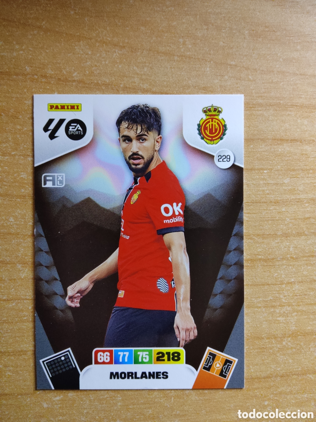 Cromos de f&uacute;tbol: 229 MORLANES MALLORCA ADRENALYN XL LIGA 2025 2026