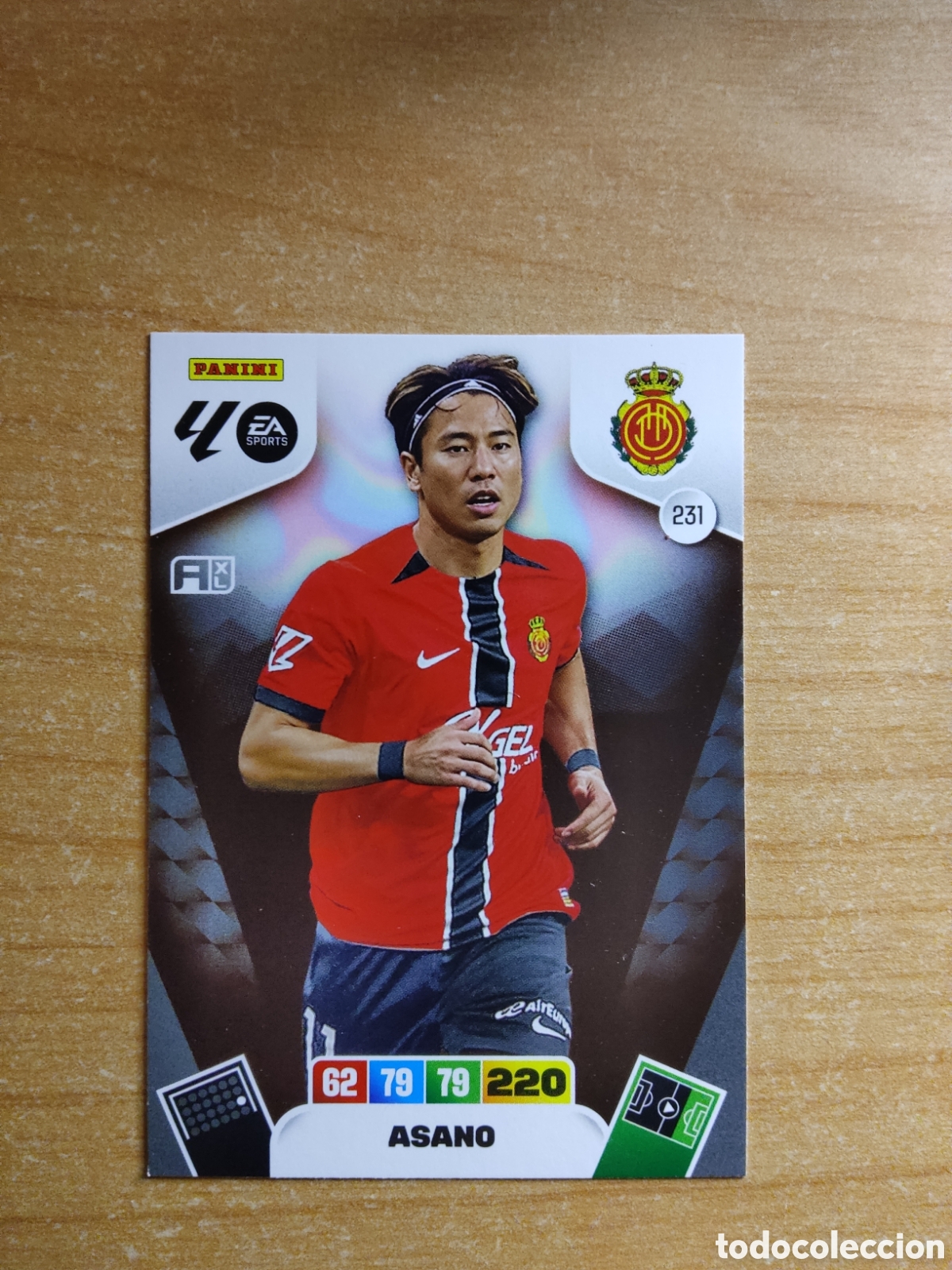 Cromos de f&uacute;tbol: 231 ASANO MALLORCA ADRENALYN XL LIGA 2025 2026