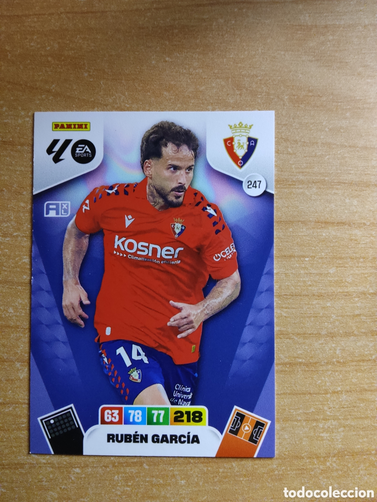 Cromos de f&uacute;tbol: 247 RUBEN GARCIA ADRENALYN XL LIGA 2025 2026