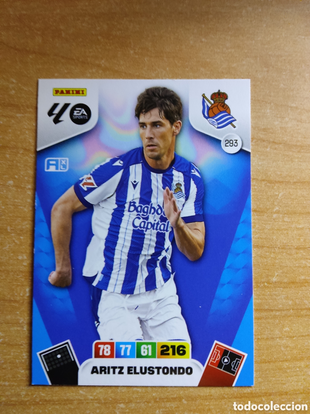 Cromos de f&uacute;tbol: 293 ARITZ ELUSTONDO REAL SOCIEDAD ADRENALYN XL LIGA 2025 2026
