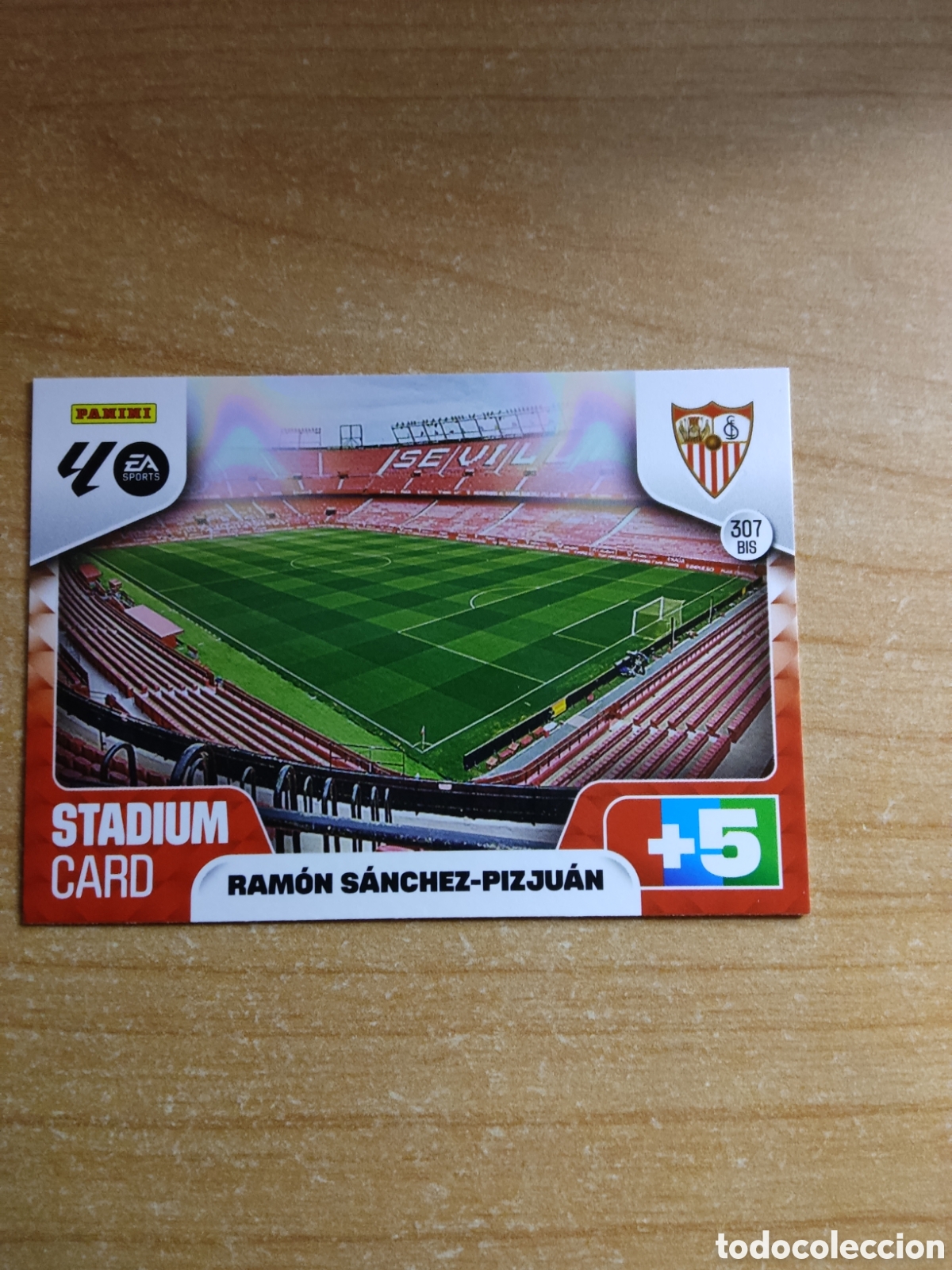 Cromos de f&uacute;tbol: 307 BIS RAMON SANCHEZ PIZJUAN SEVILLA ADRENALYN XL LIGA 2025 2026