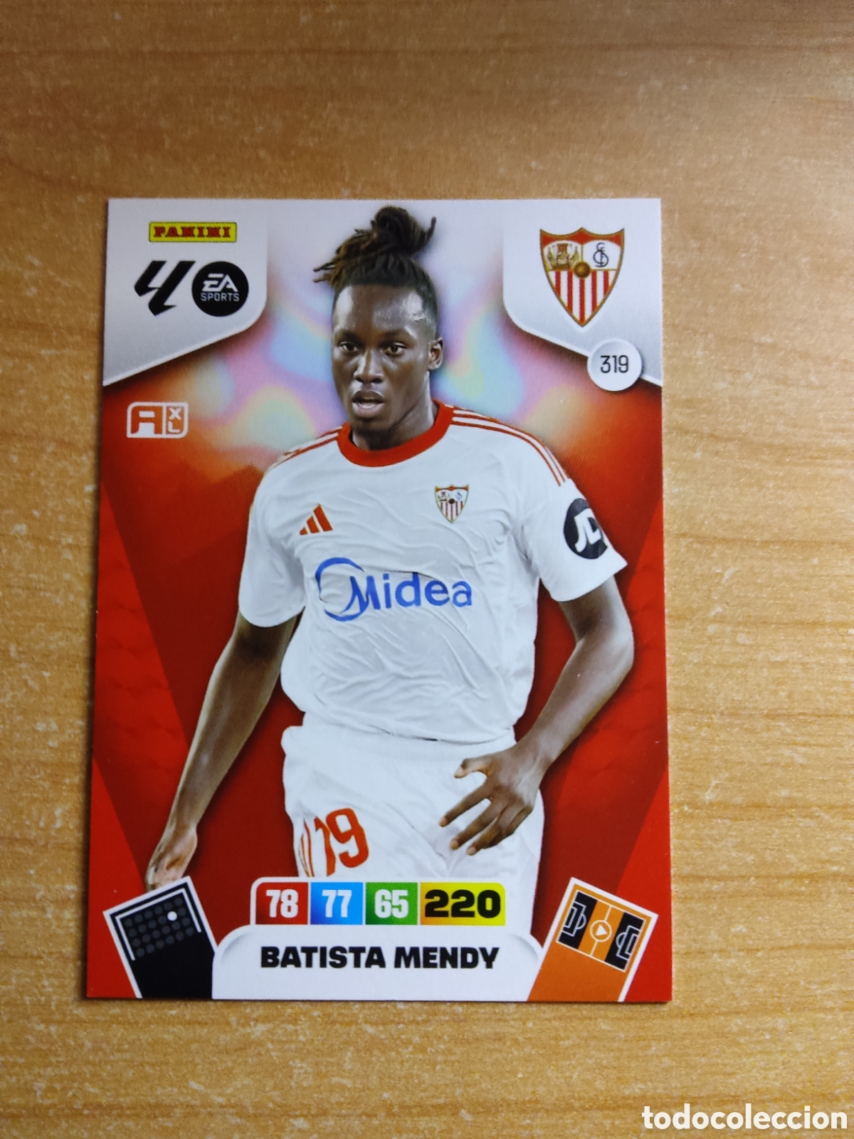 Cromos de f&uacute;tbol: 319 BATISTA MENDY SEVILLA ADRENALYN XL LIGA 2025 2026
