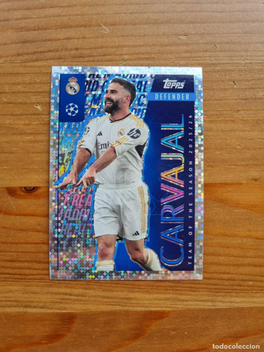 Fu&szlig;ball-Sticker: 5 CARVAJAL (Real Madrid CF). UEFA Champions League 2024 2025 24 25 Sticker (Topps)