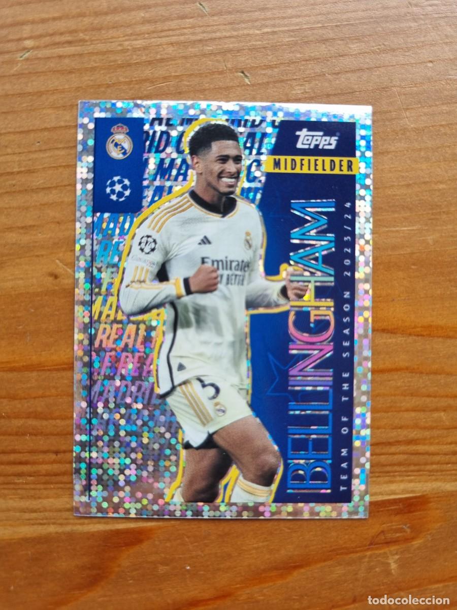 Cromos de f&uacute;tbol: 11 BELLINGHAM (Real Madrid CF). UEFA Champions League 2024 2025 Sticker (Topps)