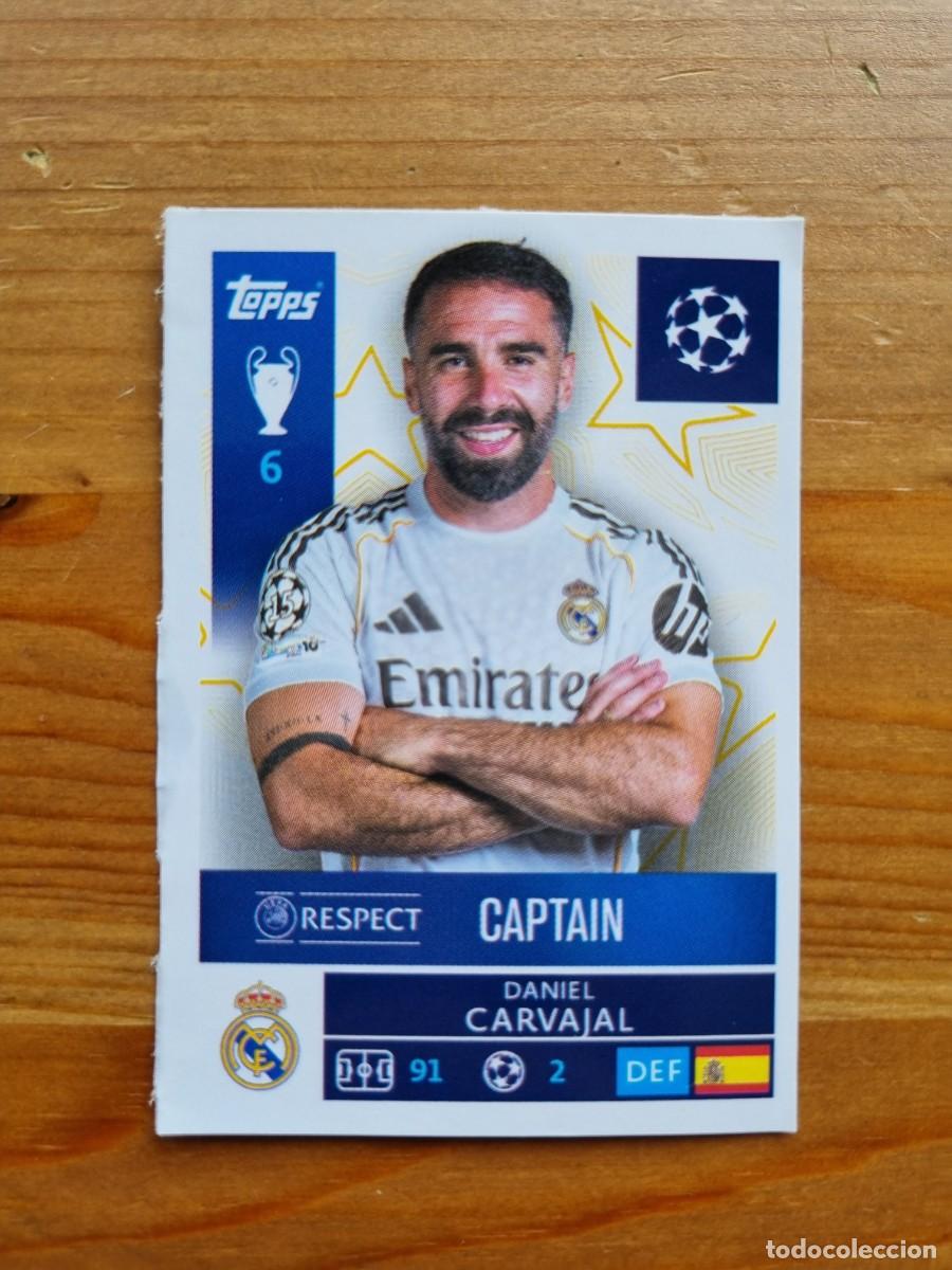 Cromos de f&uacute;tbol: 383 CARVAJAL (Real Madrid CF). UEFA Champions League 2025 2026 25 26 Sticker (Topps)