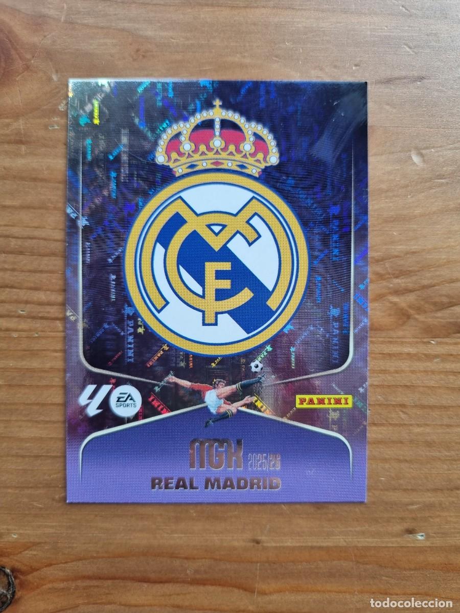 Football Stickers: 217 ESCUDO (Real Madrid CF). Liga 2025 2026 25 26 Megacracks (Panini)