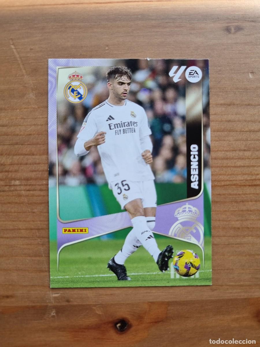 Football Stickers: 222 ASENCIO (Real Madrid CF). Liga 2025 2026 25 26 Megacracks (Panini)