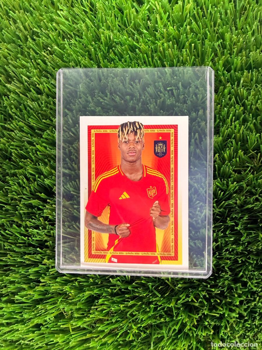 Cromos de f&uacute;tbol: N&ordm; 59 Nico Williams Carrefour Espa&ntilde;a 2026