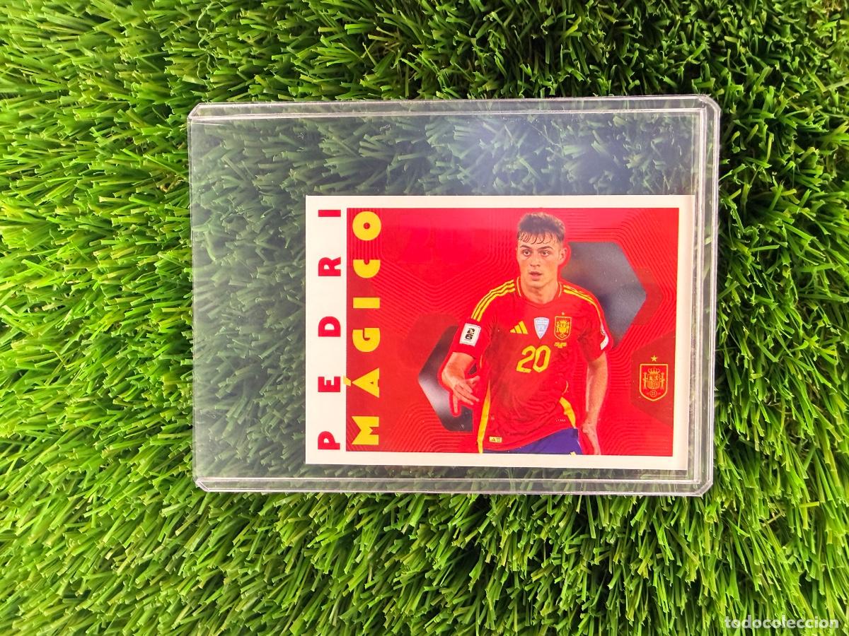 Cromos de f&uacute;tbol: N&ordm; 69 Pedri M&aacute;gico Carrefour Espa&ntilde;a 2026