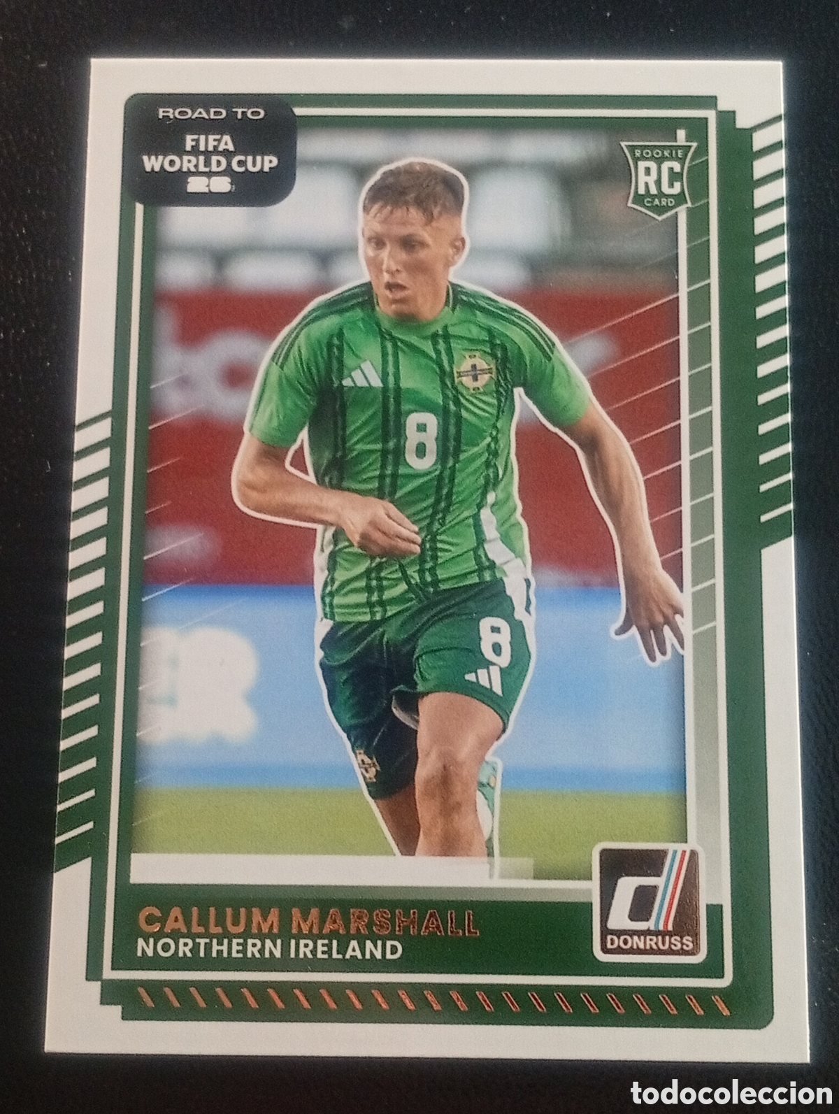 Cromos de f&uacute;tbol: rookie 47 CALLUM MARSHALL IRLANDA NORTE DONRUSS ROAD FIFA WORLD CUP 2026 MUNDIAL CARDS ADRENALYN