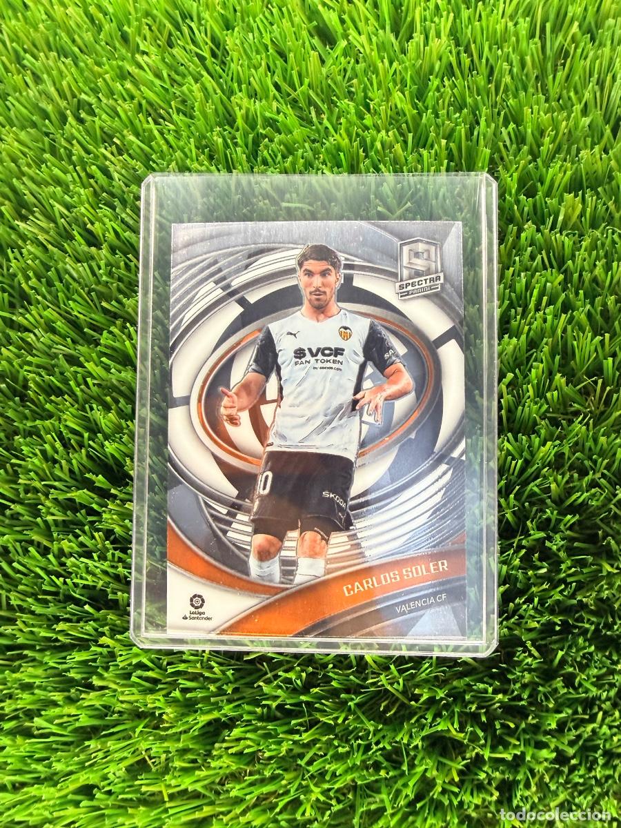 Cromos de f&uacute;tbol: N&ordm; 268 Carlos Soler Spectra Valencia CF Panini Chronicles La Liga 21 22