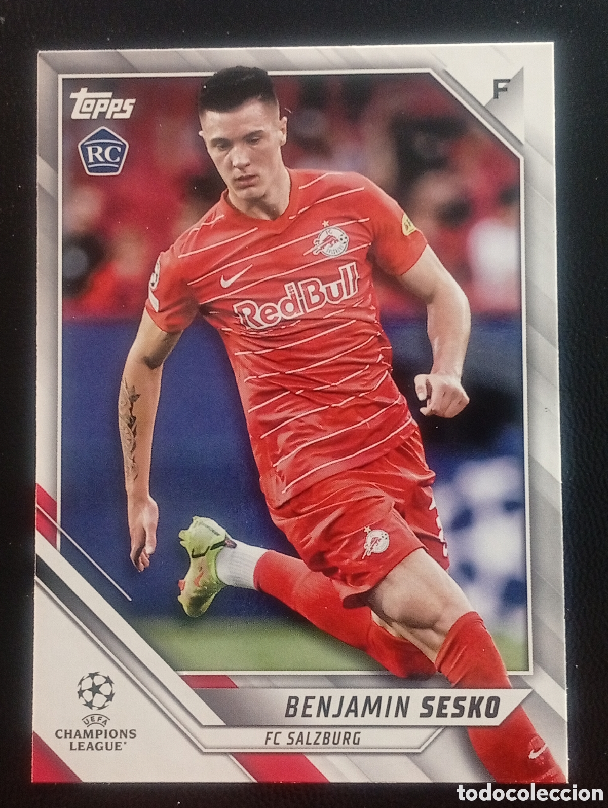 Cromos de f&uacute;tbol: jap&oacute;n rookie 196 SESKO SALZBURG TOPPS FLAGSHIP 2021 2022 21 22 CARDS PANINI