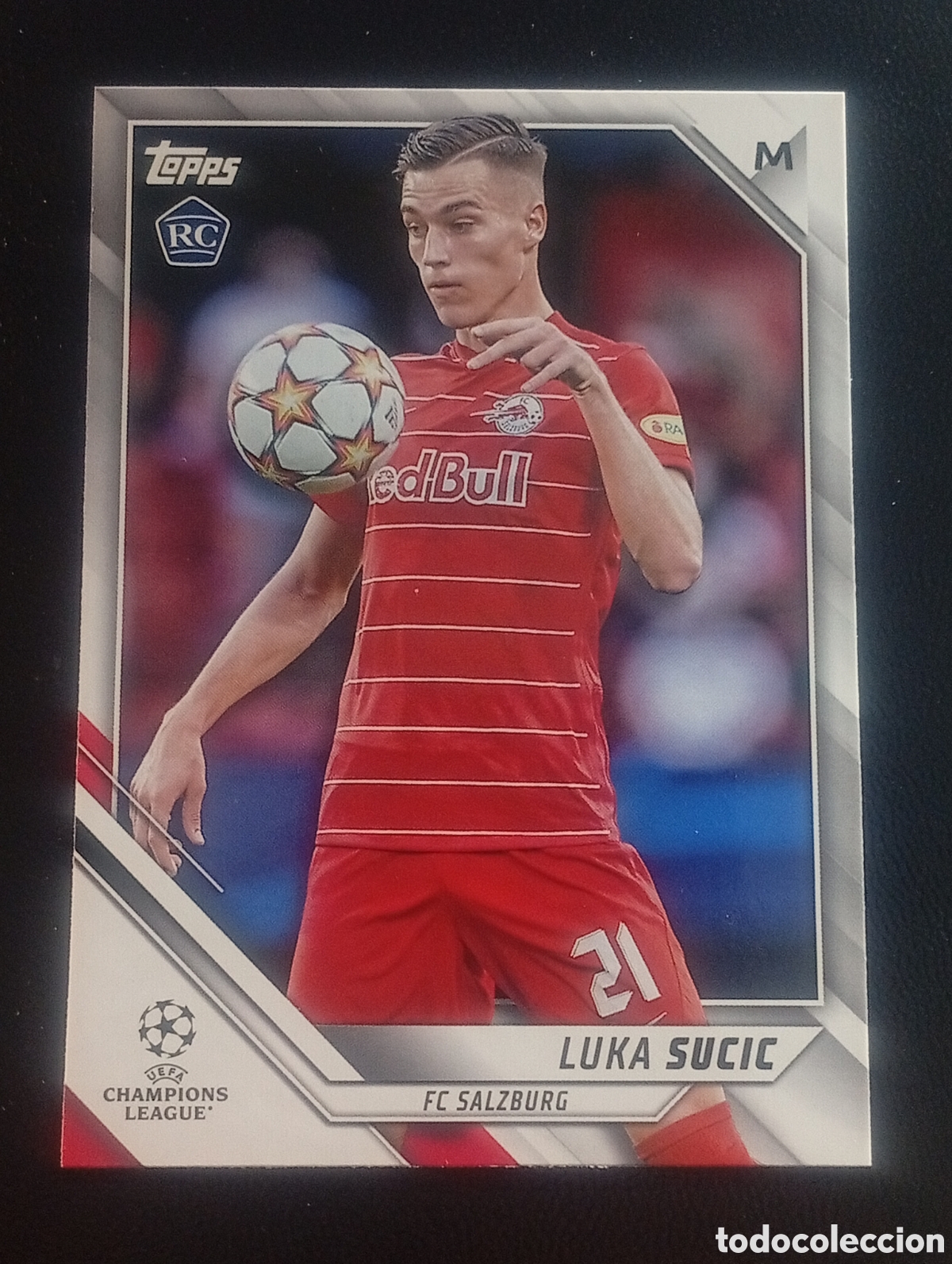 Cromos de f&uacute;tbol: jap&oacute;n rookie 176 SUCIC SALZBURG TOPPS FLAGSHIP 2021 2022 21 22 CARDS PANINI