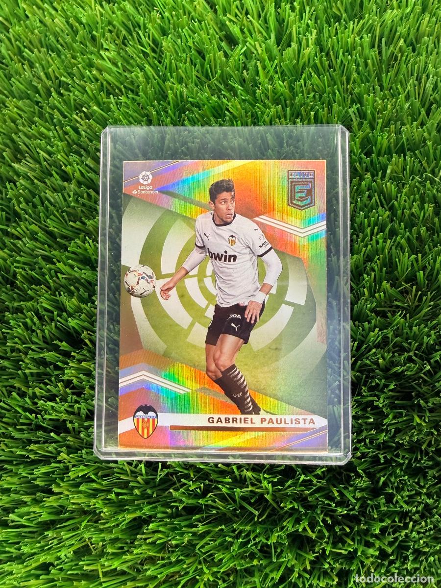 Cromos de f&uacute;tbol: N&ordm; 3 Gabriel Paulista Elite Valencia CF Panini Chronicles La Liga 20 21