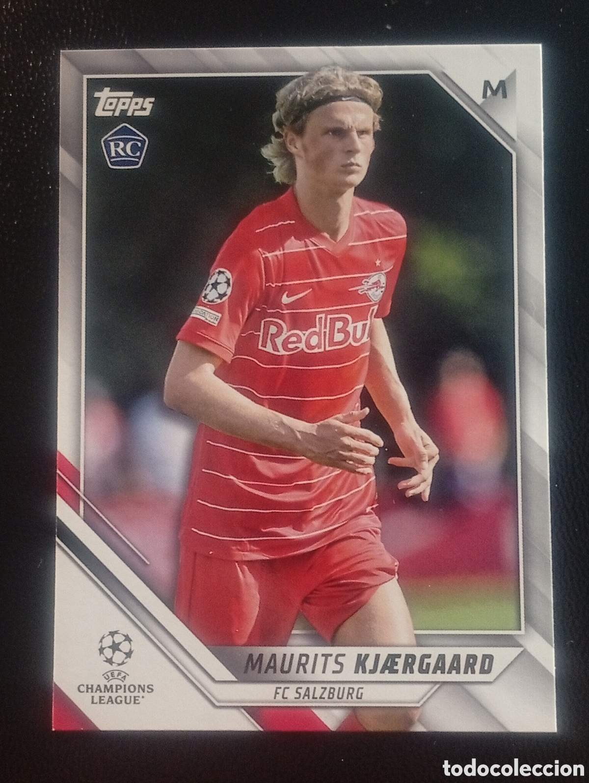 Cromos de f&uacute;tbol: jap&oacute;n rookie 131 KJAERGAARD SALZBURG TOPPS FLAGSHIP 2021 2022 21 22 CARDS PANINI