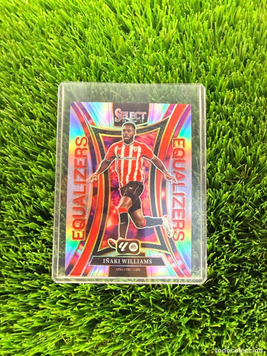 Cromos de f&uacute;tbol: N&ordm; 1 I&ntilde;aki Williams Equalizers Athletic Club Select La Liga 24 25