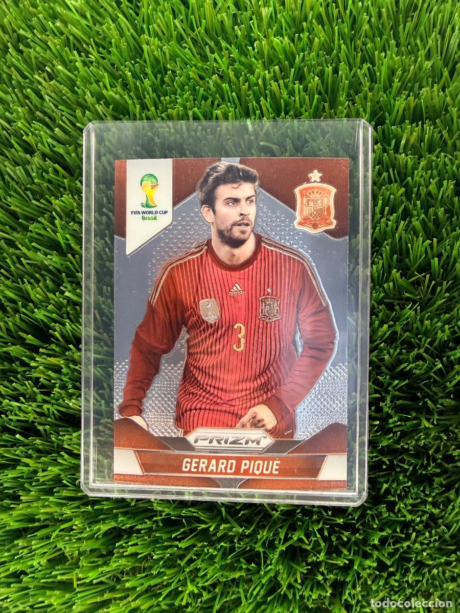 Cromos de f&uacute;tbol: N&ordm; 171 Gerard Piqu&eacute; Espa&ntilde;a Panini Prizm Mundial 2014