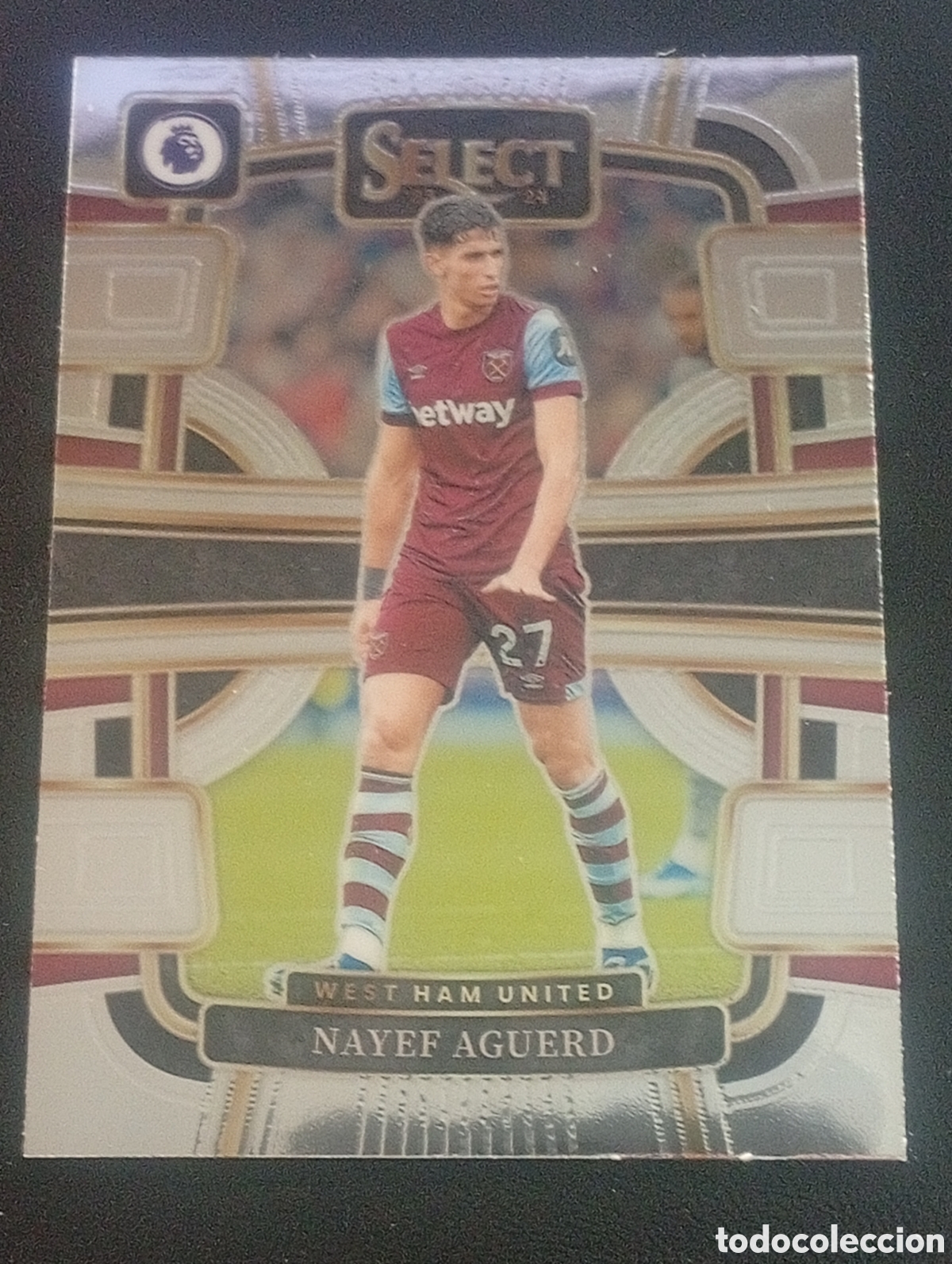 Cromos de f&uacute;tbol: 93 NAYEF AGUERD WEST HAM PREMIER LEAGUE PANINI SELECT 2023 2024 23 24 TOPPS MERLIN
